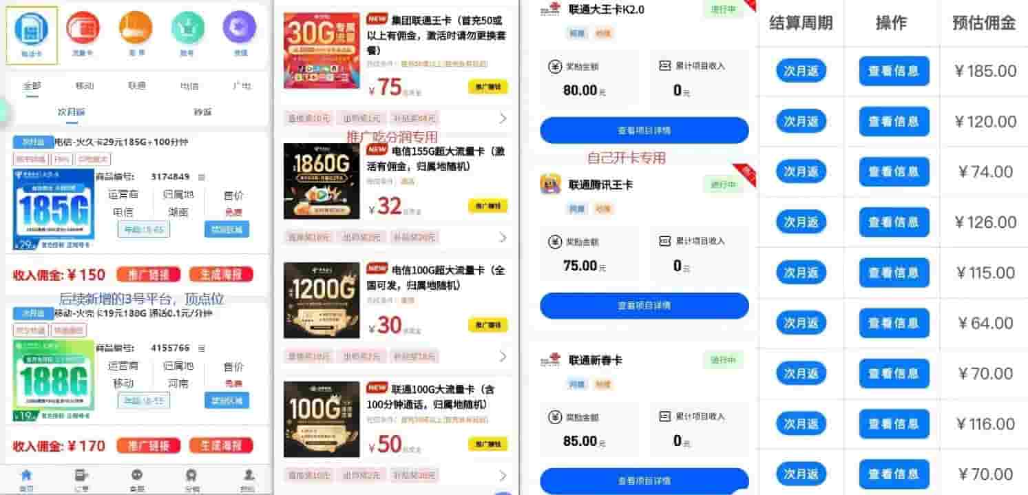 图片[5]-手机流量卡开通返佣渠道整理（三大运营商汇总）-网缘库